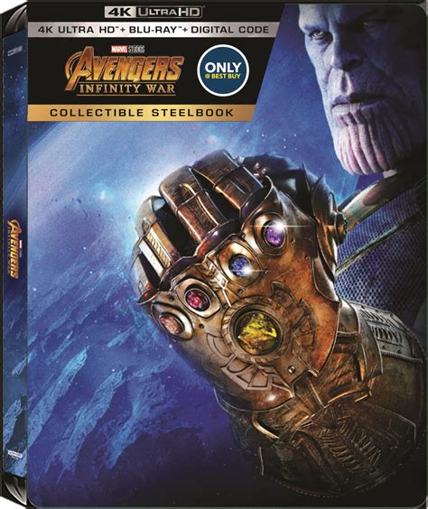 infinity war steelbook